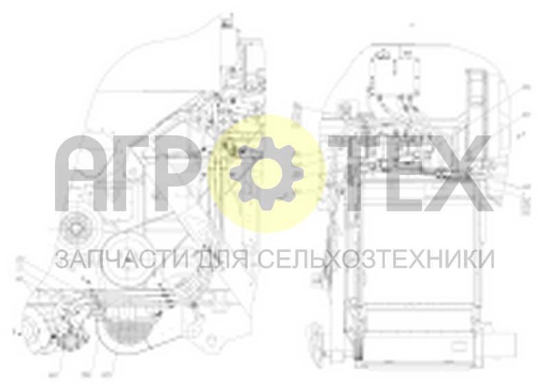 Чертеж Гидрооборудование ГСТ (S300.09.51.100-01)